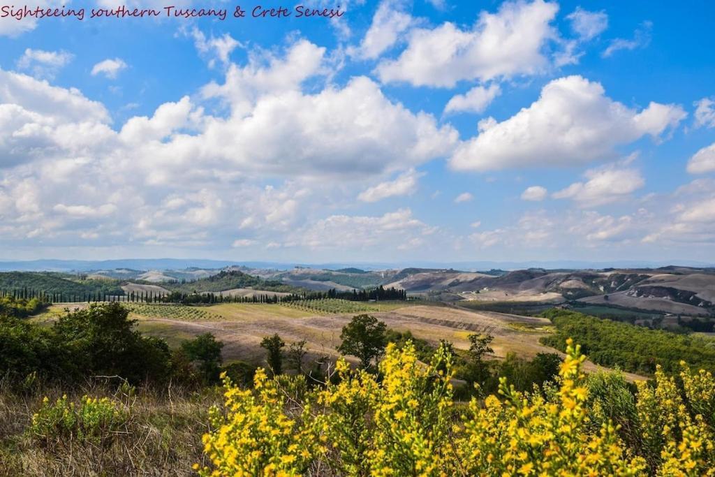 Agriturismo Podere Biancospino Piscina Privata Chianciano Terme Luaran gambar